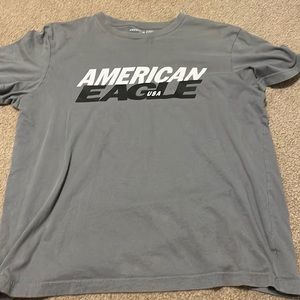 mens gray AE t-shirt
